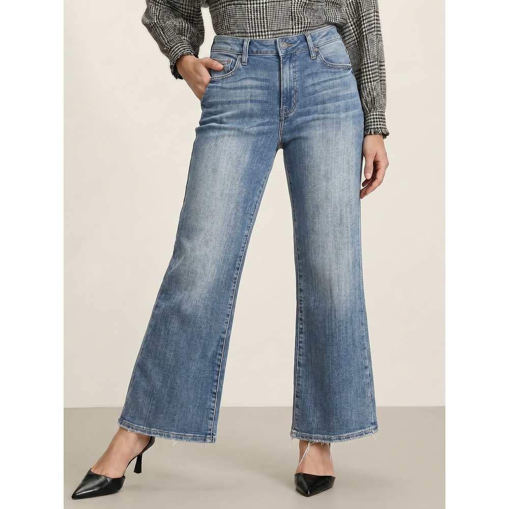NEW‎ Lucky Brand Sofia Boot Mid Rise Ultra Curvy Bootcut Jeans Blue 31 Ankle NWT